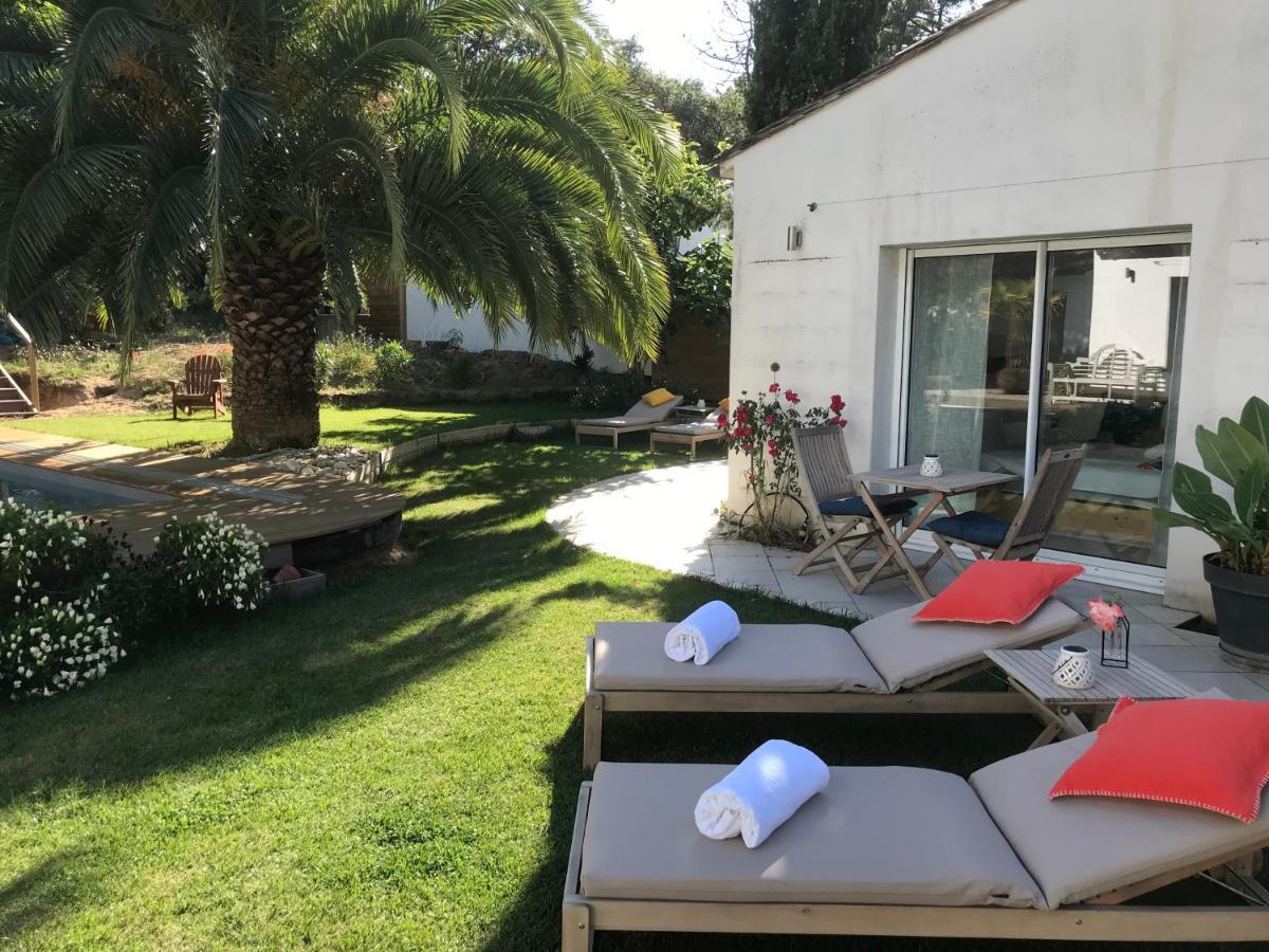 La Maison De La Dune - Chambres Climatisees - Jacuzzi 1Ere Seance Offerte - Piscine Chauffee Avec Abri Amovible - Plage Situee A 200M, Acces Direct Par Le Bois La Couarde-sur-Mer Dış mekan fotoğraf