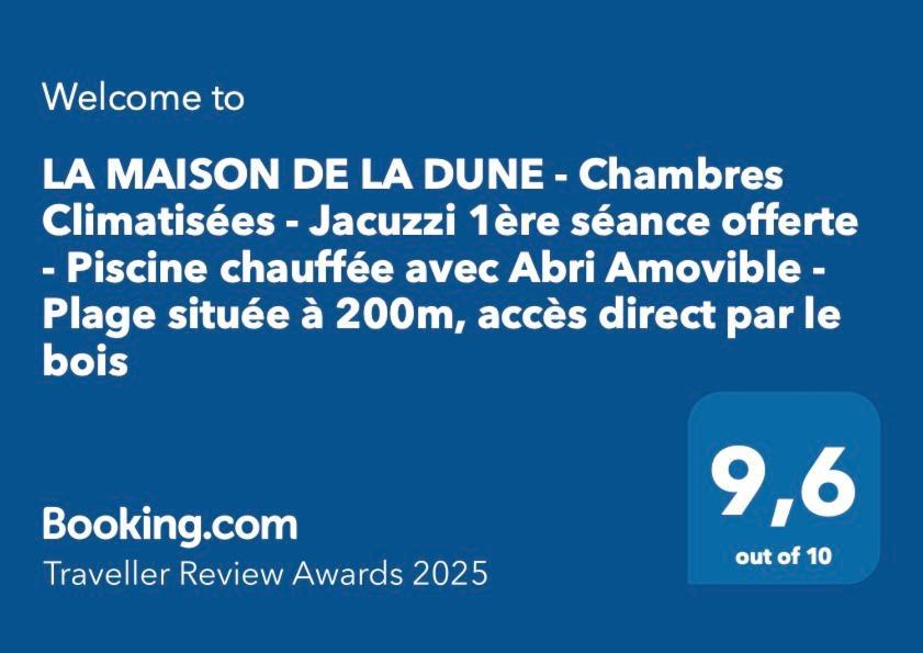 La Maison De La Dune - Chambres Climatisees - Jacuzzi 1Ere Seance Offerte - Piscine Chauffee Avec Abri Amovible - Plage Situee A 200M, Acces Direct Par Le Bois La Couarde-sur-Mer Dış mekan fotoğraf